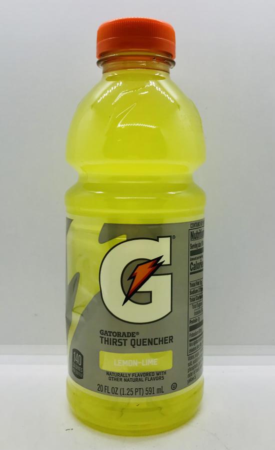 Gatorade Lemon-Lime 591mL.