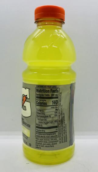 Gatorade Lemon-Lime 591mL.