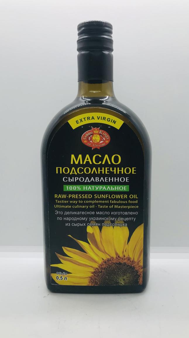 Gk Raw Sunflower Oil 0.5L