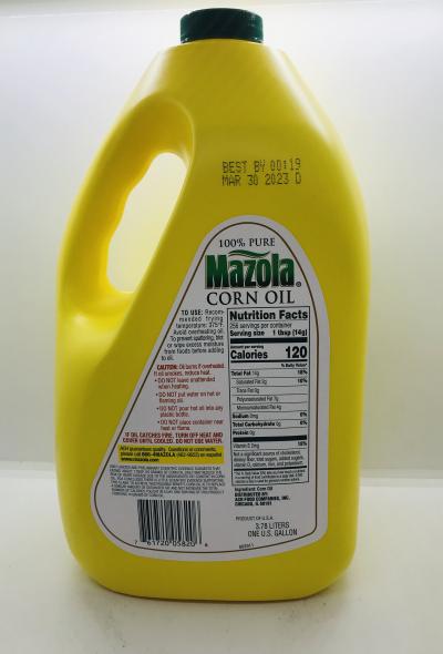 Mazola Corn Oil 1 Gallon