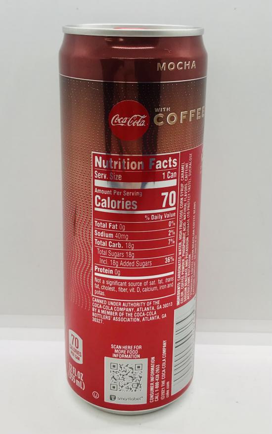 Coca-Cola w. Coffee 355mL.