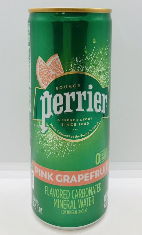 Perrier Pin Grapefruit Mineral Water 250mL.