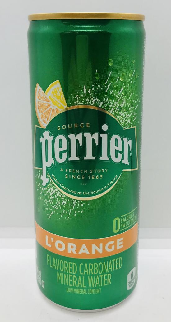 Perrier Pin L' Orange Mineral Water 250mL.