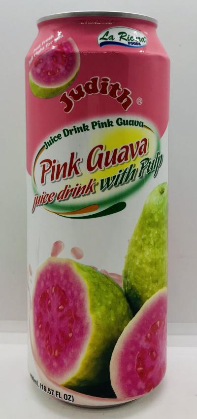 Judith Pink Guava Juice 490mL.