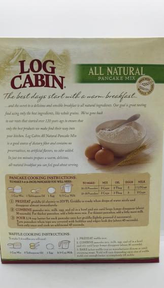 Log Cabin Pancake Mix