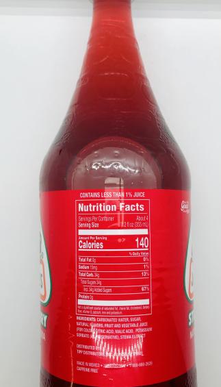 Jarritos Strawberry 1.5L.