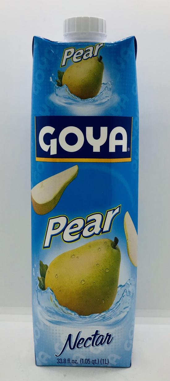 Goya Pear Nectar 1L.