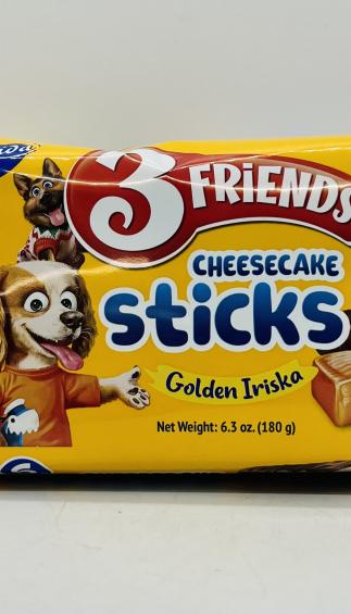 3 Friends Cheesecake Sticks Iriska 180g.