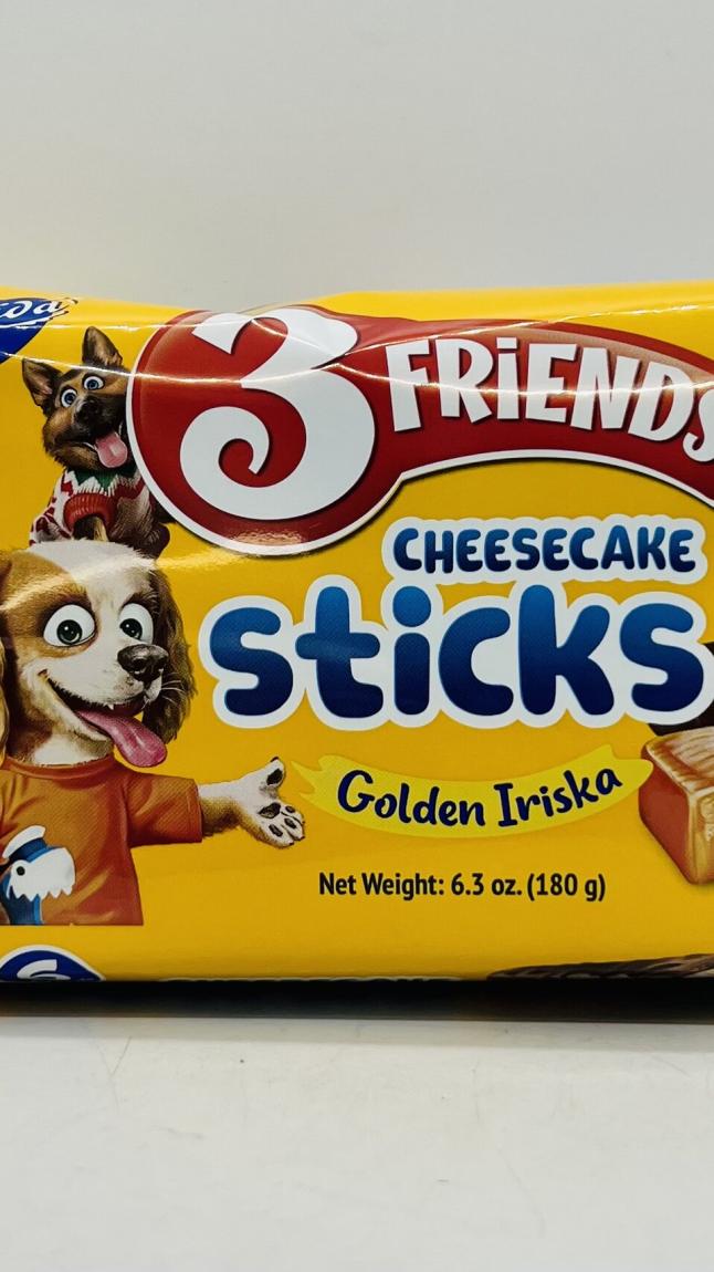 3 Friends Cheesecake Sticks Iriska 180g.