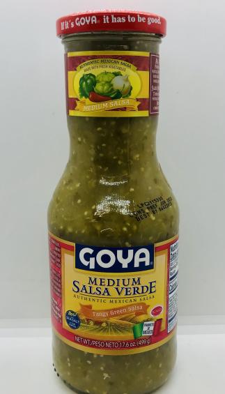 Goya Medium Salsa Verde 499g.