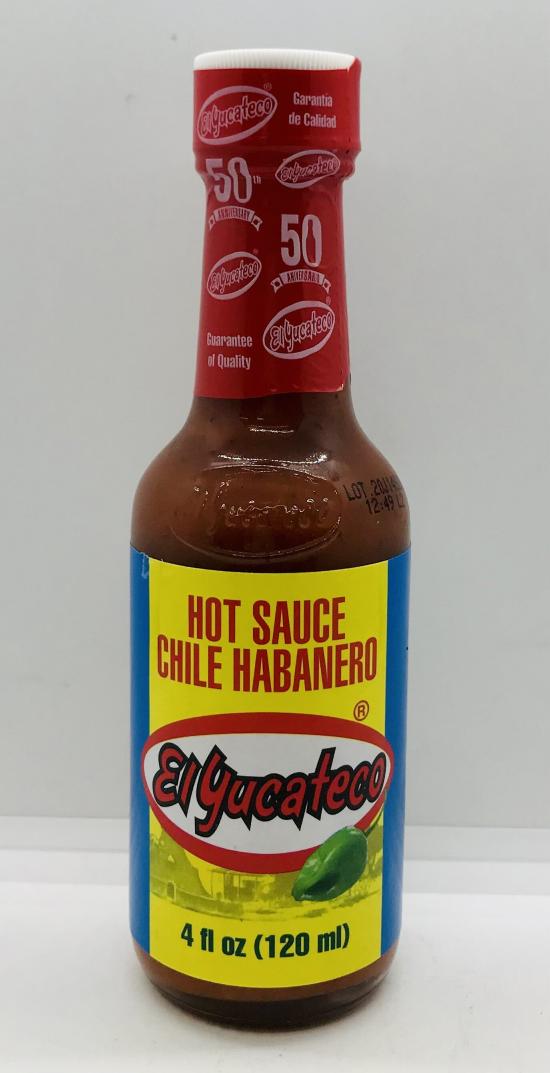 El Yucateco Green Hot Sauce 120mL.