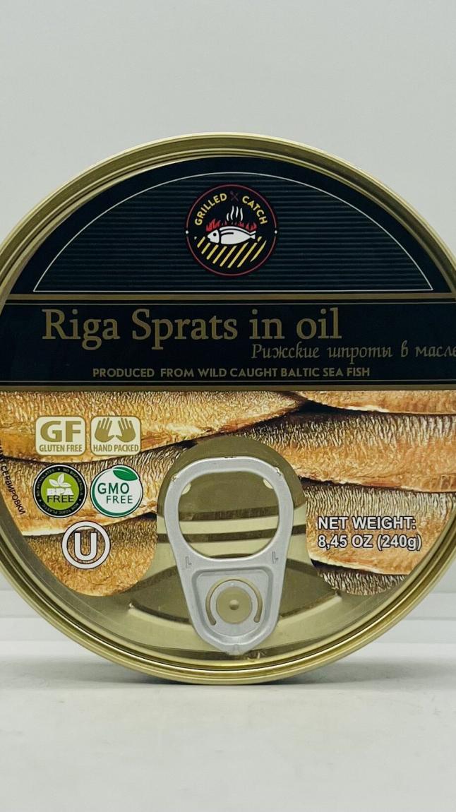 Riga Sprats in Oil 240g.