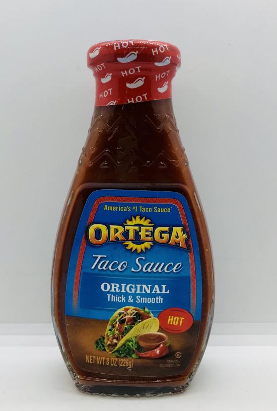 Ortega Taco Sauce Hot 226g.