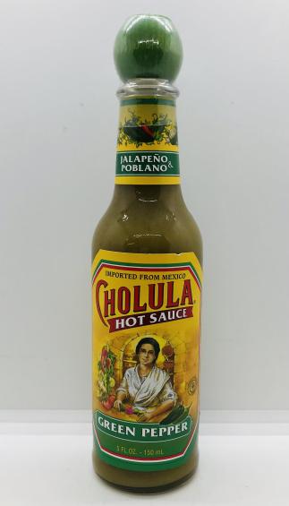 Cholula Hot Sauce Green Pepper 150mL.