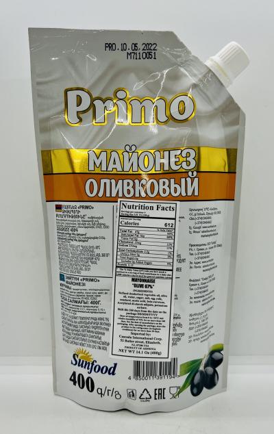 Primo Mayonnaise Olive 400g.