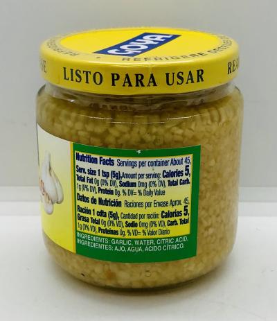 Goya Minced Garlic 226g.