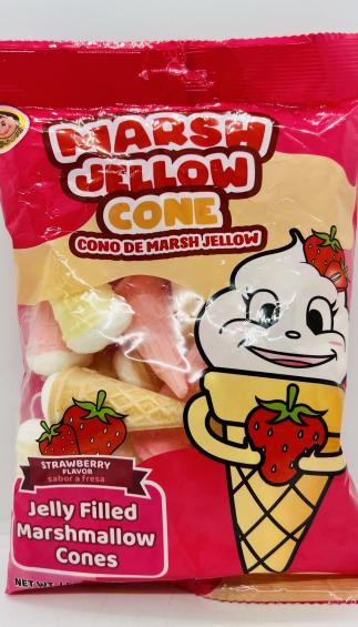 Marshjellow Cone 100g.