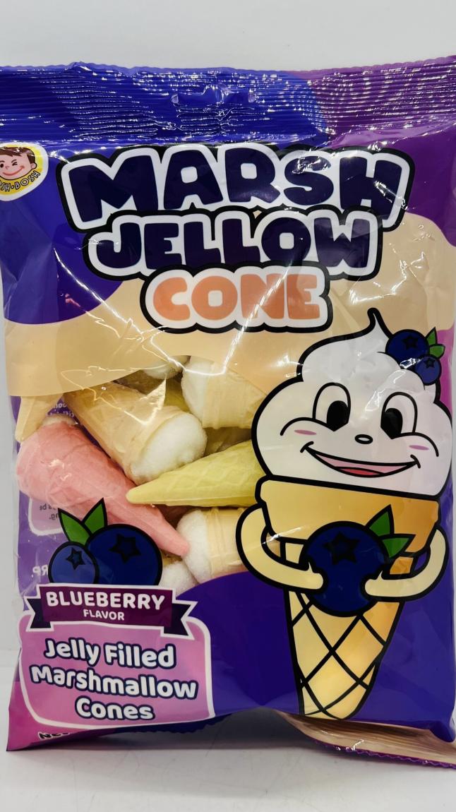 Marshjellow Cone 100g.