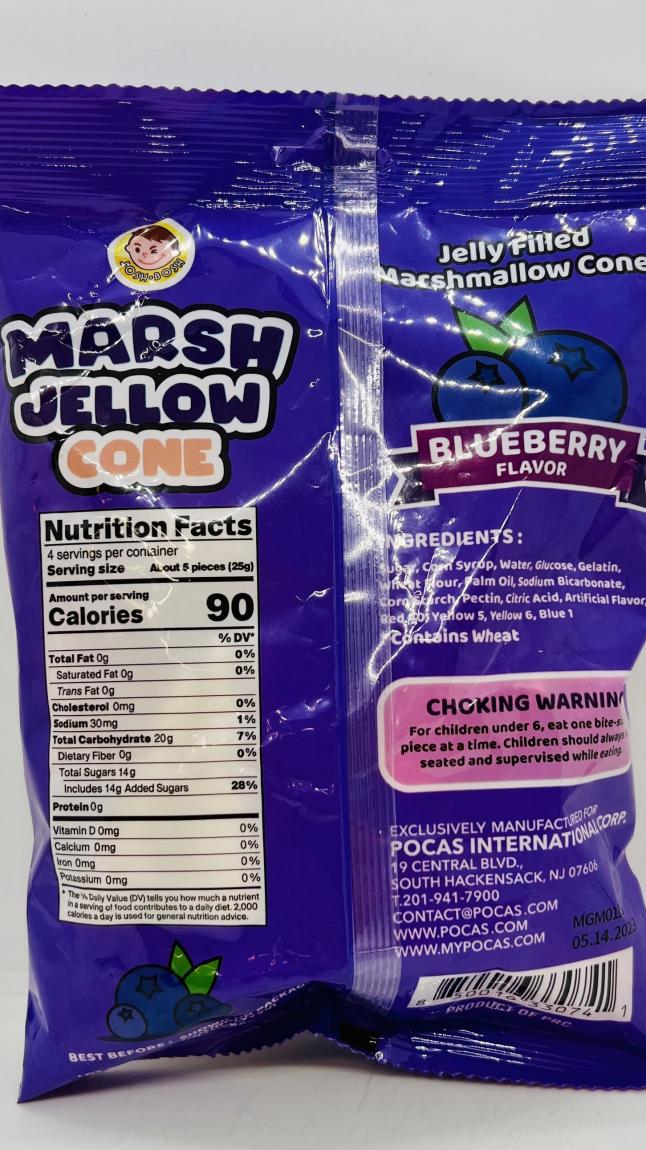 Marshjellow Cone 100g.