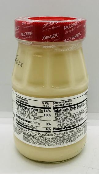 McCormic Mayonnaise 207mL.