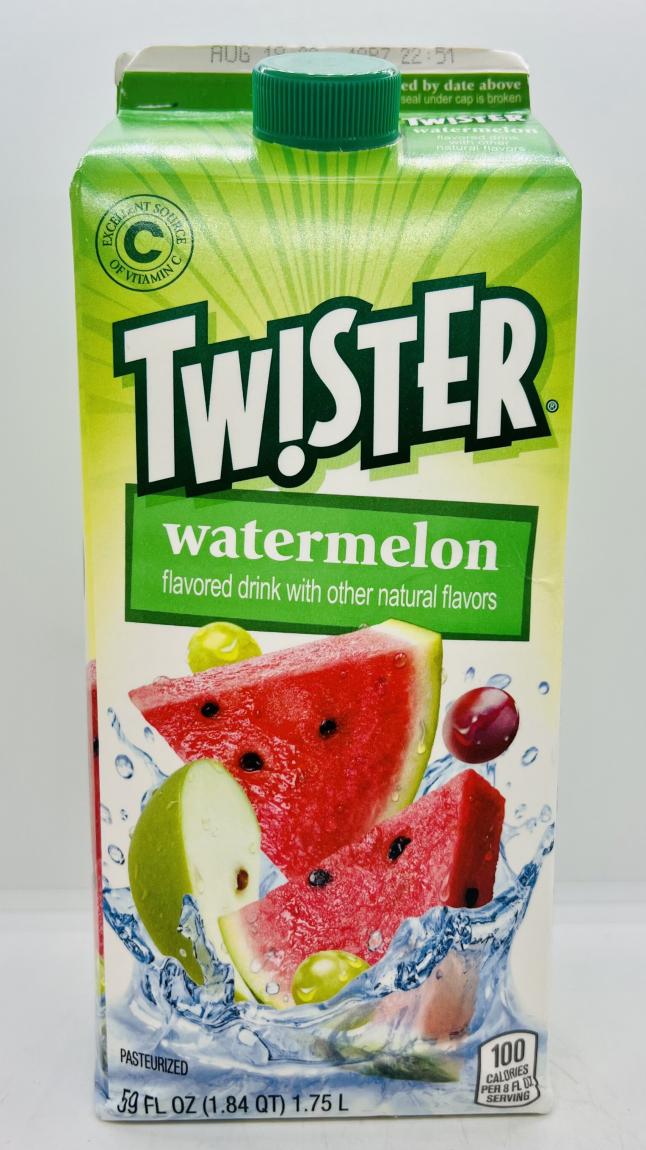 Twister Watermelon Flavored Drink 1.75L.