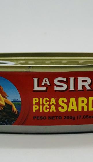 La Sirena Sardines in Spicy Tomato sauce 200g.