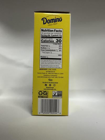 Domino Sugar Packets 100x 3.5g