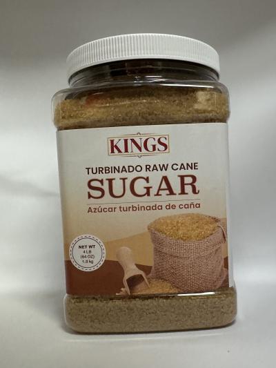 Kings Turbinado Raw cane Sugar 4lb