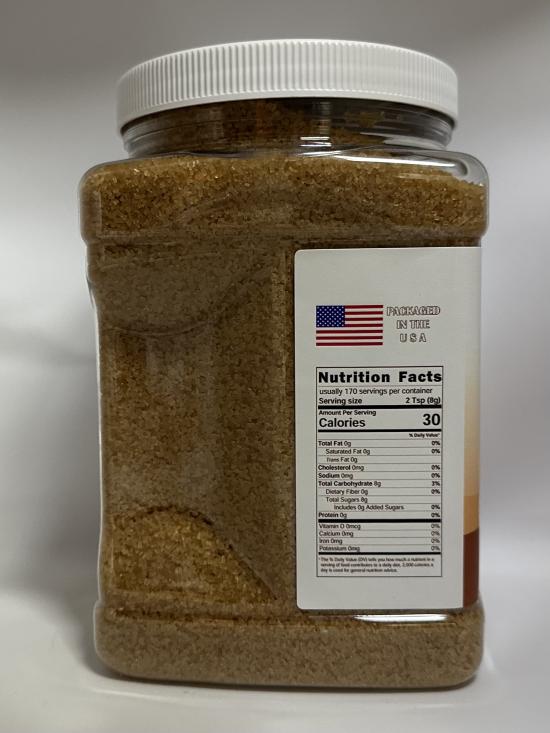 Kings Turbinado Raw cane Sugar 4lb