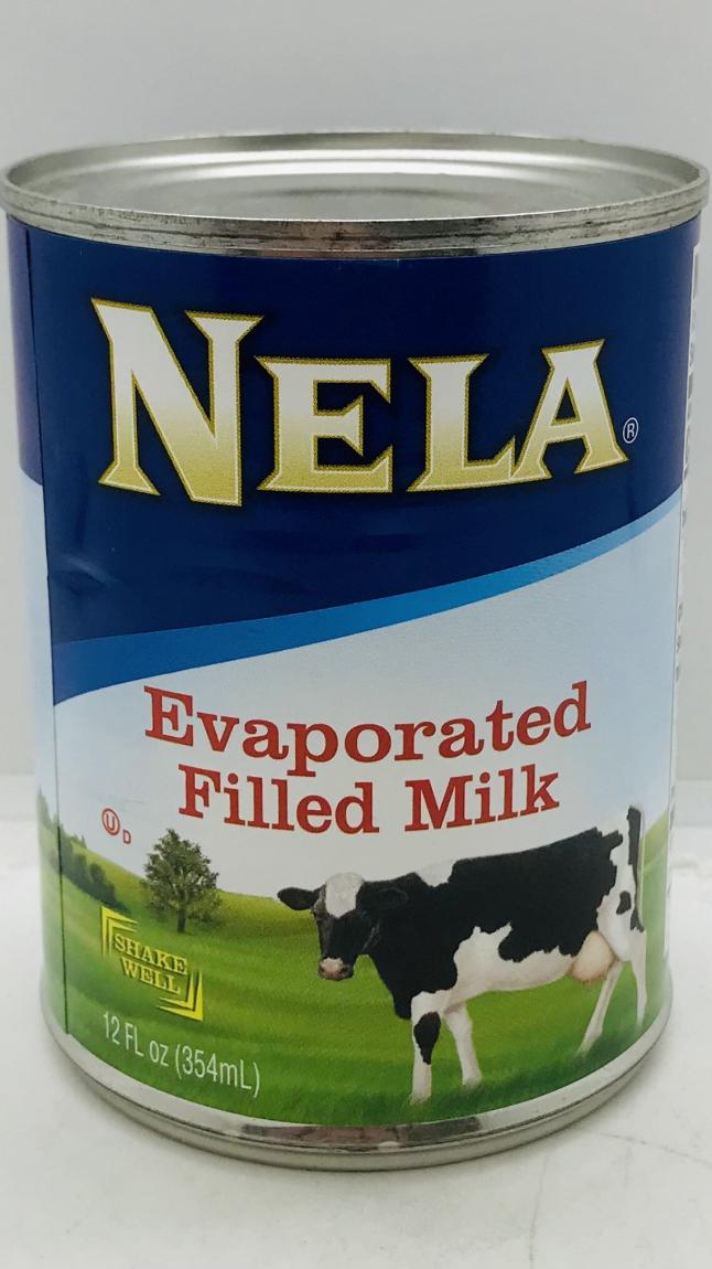 Nela Evaporated Filled Milk 354mL.