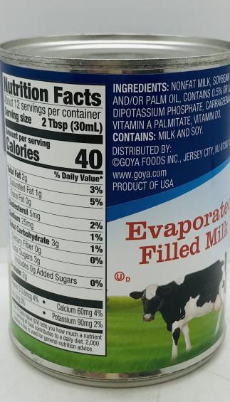 Nela Evaporated Filled Milk 354mL.