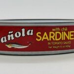 La Espanola Sardines w. Chile in Tomato Sauce 425g.