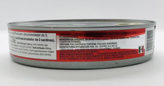 Calmex Sardines In Tomato 425g.