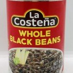 La Costena Whole Black Beans 560g.