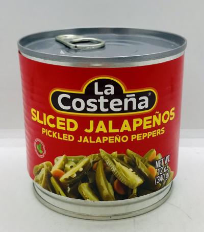 La Costena Sliced Jalapeno 340g.