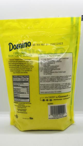 Domino Organic Raw Cane Sugar