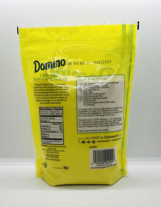 Domino Organic Raw Cane Sugar