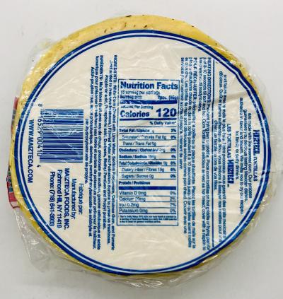 Maizteca Tortillas 794g.