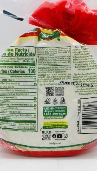 Guerrero Tortillas 708g.