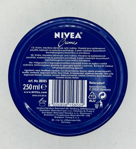 Nivea Creme 250mL.