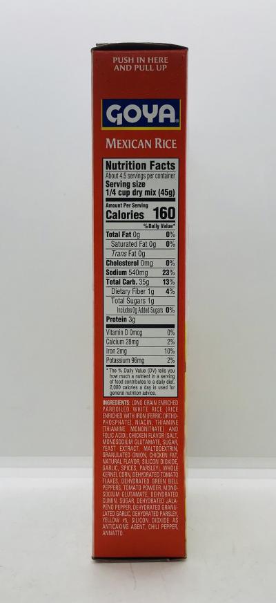 Goya Mexican Rice 198g.