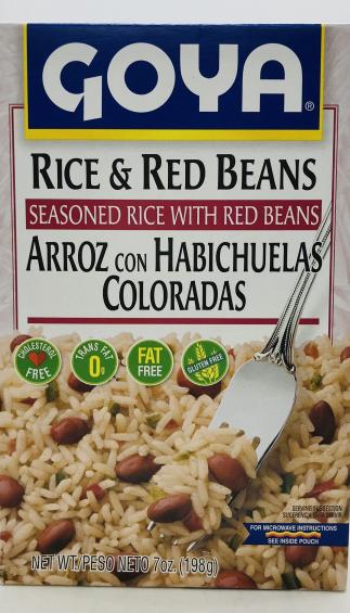 Goya Rice & Red Beans 198g.