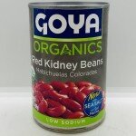 Goya Organics Red Kidney Beans 439g.