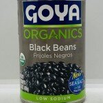 Goya Organics Black Beans 439g.