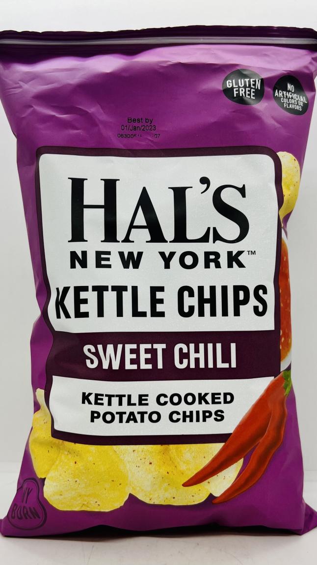 Hal's New York Kettle Chips 141g.