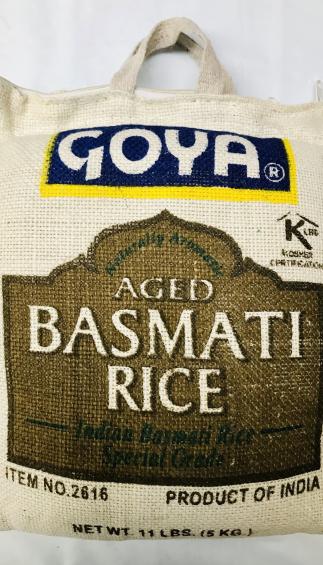 Goya  Basmati Rice 11lb.