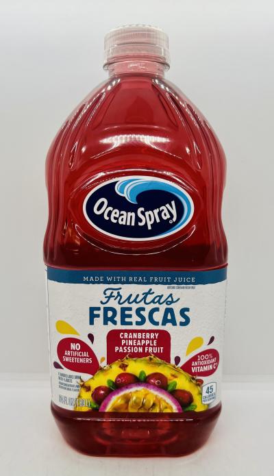 Ocean Spray Cranberry, Pineapple and Passion Fruit 1.89L.