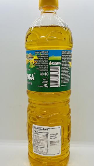 Dikanka Sunflower Oil Unrefined 1L.