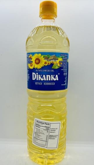 Dikanka Sunflower Oil Refined 1L.