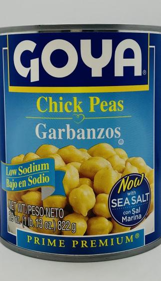 Goya Chick Peas 822g.